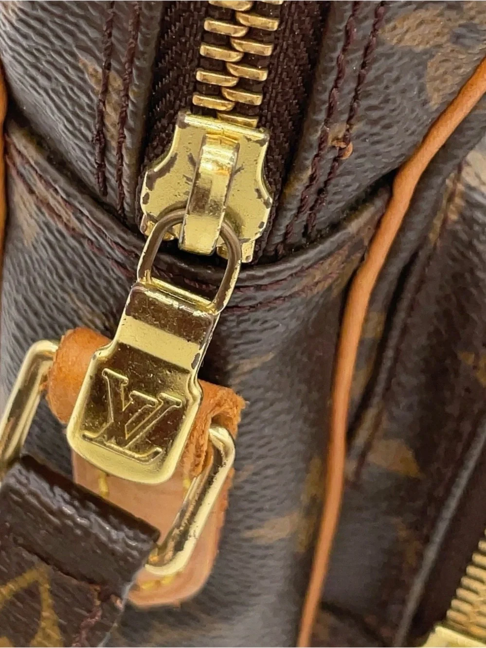 Auth Louis Vuitton Monogram Amazon Shoulder Bag